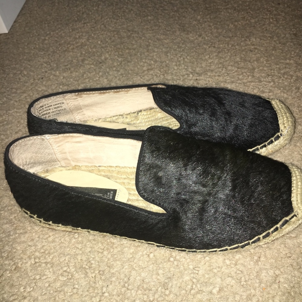 Steve Madden Pony Fur Espadrilles